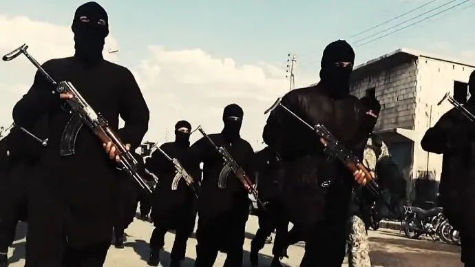 Các tay súng IS ở Syria. Ảnh: TWITTER