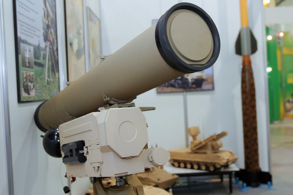 Tên lửa chống tăng Kornet-E của Nga. Ảnh: SPUTNIK
