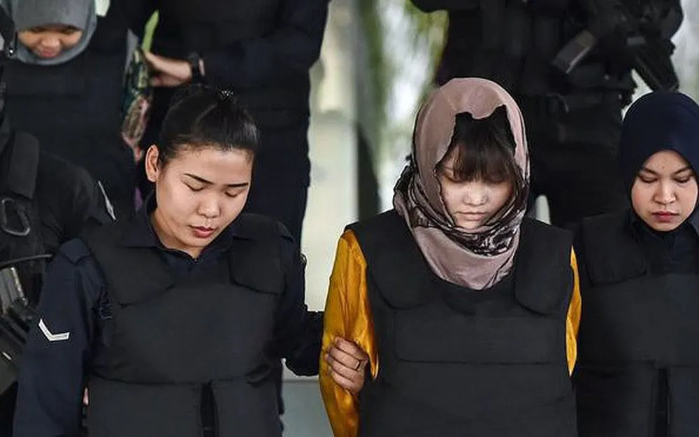 Cô Đoàn Thị Hương trong một lần ra tòa. Ảnh: AFP