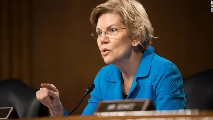 Thượng nghị sĩ Dân chủ Elizabeth Warren. Ảnh: CNN