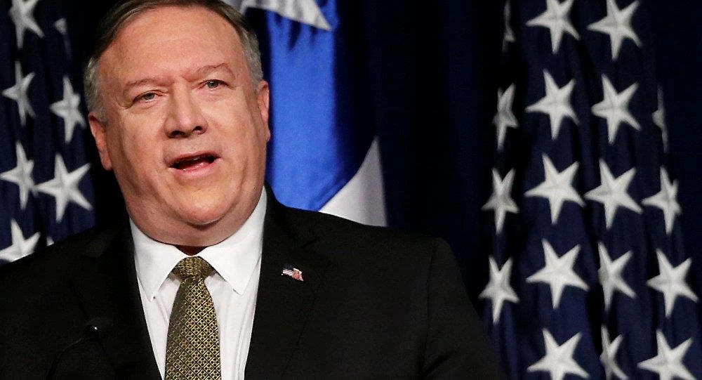 Ông Pompeo nói ông Trump có thể can thiệp Venezuela không cần Quốc hội cho phép. Ảnh: AP