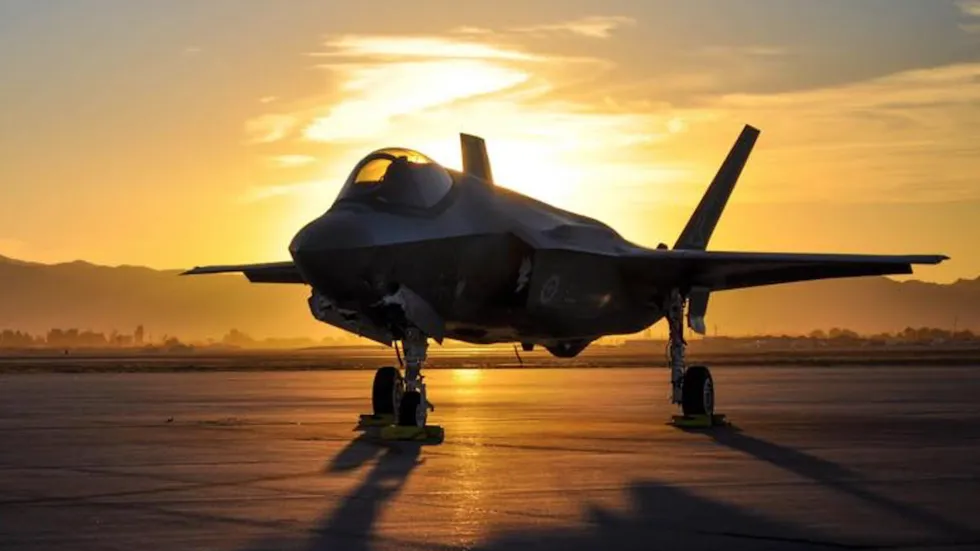 Tiêm kích tàng hình đa năng thế hệ thứ năm F-35 của Mỹ. Ảnh: RT