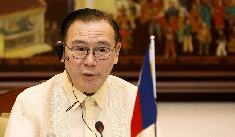 Ngoại trưởng Philippines Teodoro Locsin Jnr nói nước này sẽ không từ bỏ tuyên bố chủ quyền ở Sabah. Ảnh: AFP