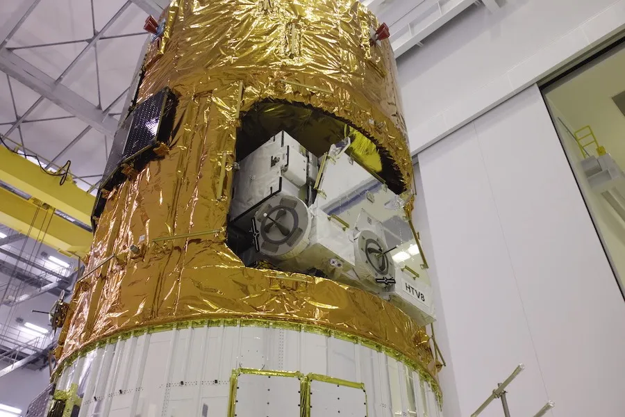 Tàu vận tải vũ trụ Kounotori 8 được phóng ngày 10-9 tại Trung tâm Không gian Tanegashima ở tỉnh Kagoshima (Nhật). Ảnh: JAXA