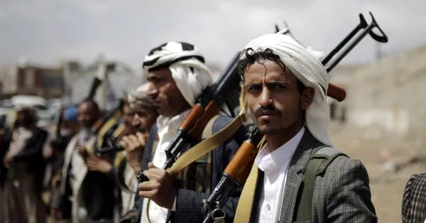 Các tay súng Houthi. Ảnh: WSJ