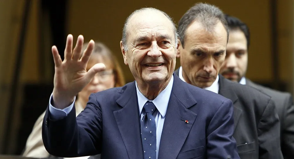 Cố Tổng thống Pháp Jacques Chirac vừa qua đời ngày 26-9 và lễ tang dự kiến sẽ diễn ra hôm nay 30-9. Ảnh: AP