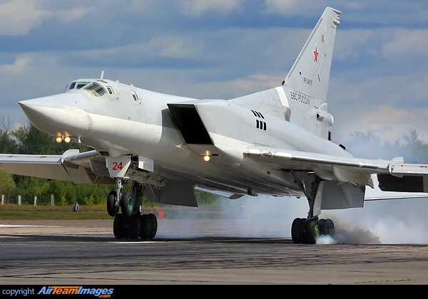 Máy bay ném bom Tupolev Tu-22M của Nga. Ảnh: SPUTNIK