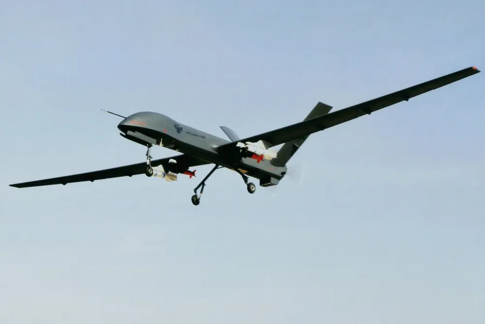 Máy bay không người lái CH-4 của Trung Quốc. Ảnh: CHINA DEFENCE FORUM