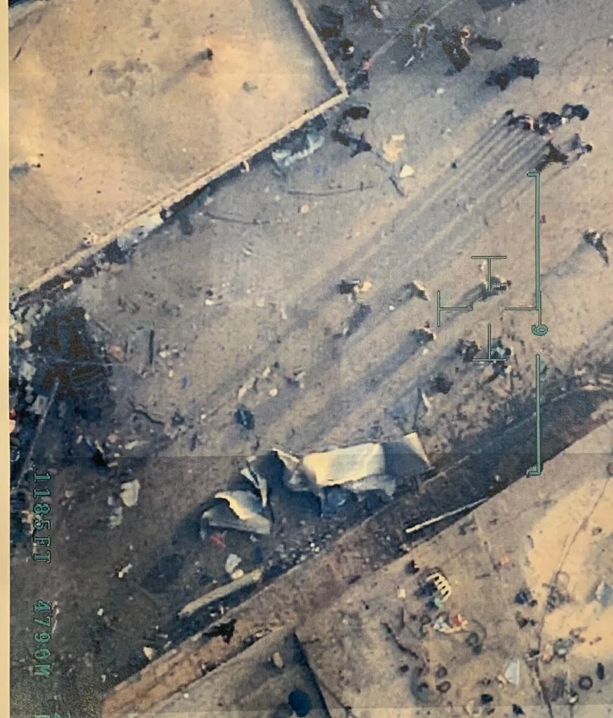 Hiện trường vụ nổ. Ảnh: TWITTER