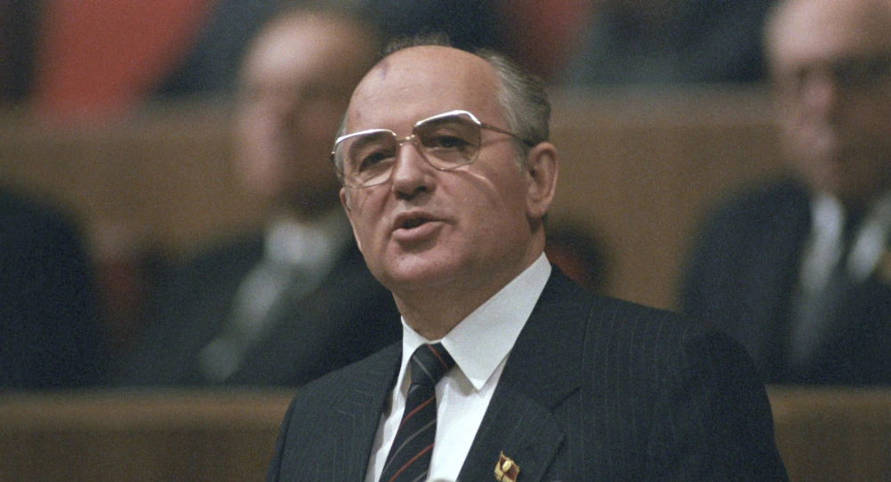 Cựu lãnh đạo Liên bang Xô viết Mikhail Gorbachev. Ảnh: SPUTNIK