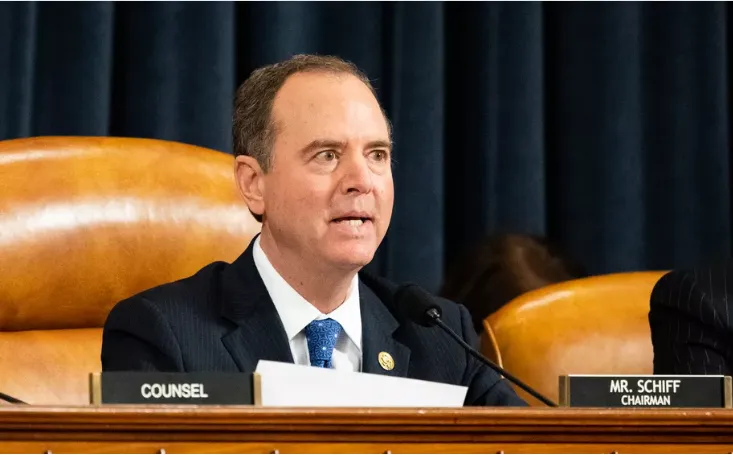 Chủ tịch Ủy ban Tình báo Hạ viện Adam Schiff nói sẽ công bố báo cáo về cuộc điều tra luận tội ông Trump sau lễ Tạ ơn. Ảnh: GETTY IMAGES