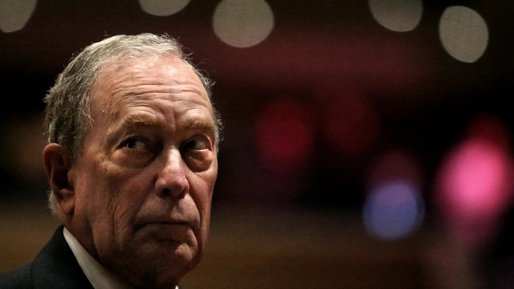Ông Michael Bloomberg phát biểu tại Brooklyn, New York ngày 17-11. Ảnh: VCG
