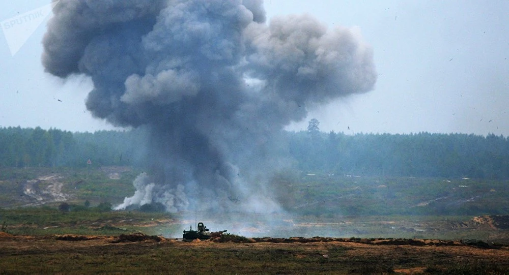 Mỹ không kích 5 cơ sở quân sự của nhóm dân quân Lữ đoàn Hezbollah ở Iraq và Syria. Ảnh: SPUTNIK