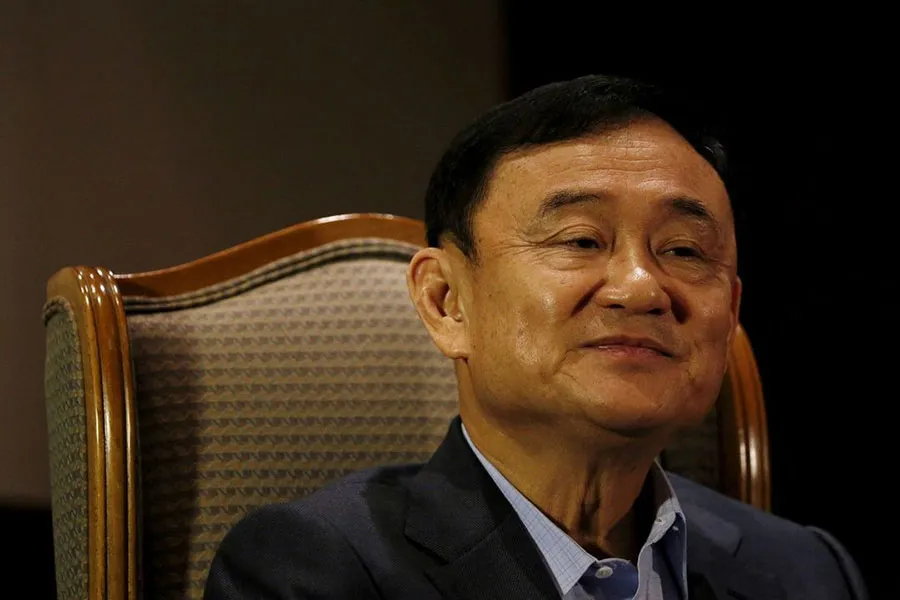 Cựu Thủ tướng Thái Lan Thaksin Shinawatra. Ảnh: REUTERS Cựu Thủ tướng Thái Lan Thaksin Shinawatra. Ảnh: REUTERS