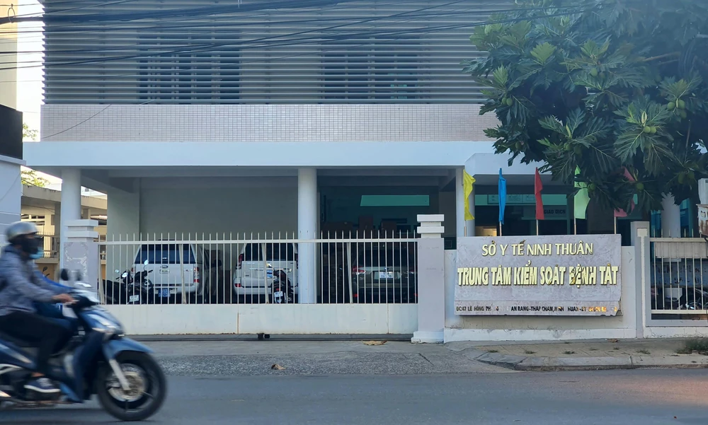 CDC Ninh Thuận còn nợ Việt Á hơn 56 tỉ đồng. Ảnh: Huỳnh Hải.