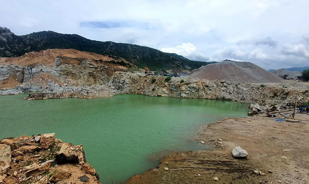 Ninh Thuận sẽ thu hồi mỏ đá để phục vụ thi công cao tốc. Ảnh: HUỲNH HẢI. Ninh Thuận sẽ thu hồi mỏ đá để phục vụ thi công cao tốc. Ảnh: HUỲNH HẢI.