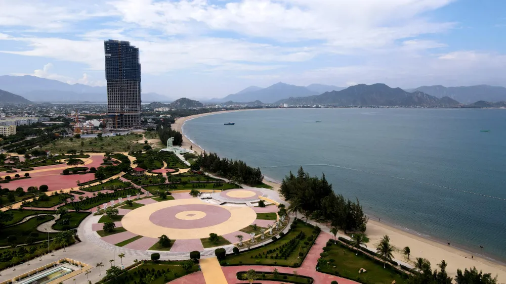 Biển Ninh Chữ được định hướng là trung tâm Khu du lịch quốc gia Ninh Chữ. Ảnh: HUỲNH HẢI. Biển Ninh Chữ được định hướng là trung tâm Khu du lịch quốc gia Ninh Chữ. Ảnh: HUỲNH HẢI.