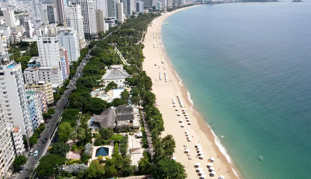 Công viên Phù Đổng rộng gần 24.000 m2 nằm trên đường Trần Phú ven biển TP Nha Trang