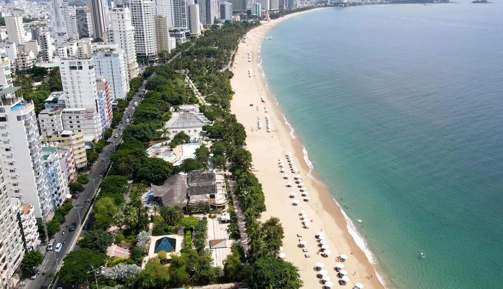 Khánh Hòa đang lập đồ án thiết kế đô thị khu vực phía Đông đường Trần Phú - Phạm Văn Đồng. Ảnh: HH.