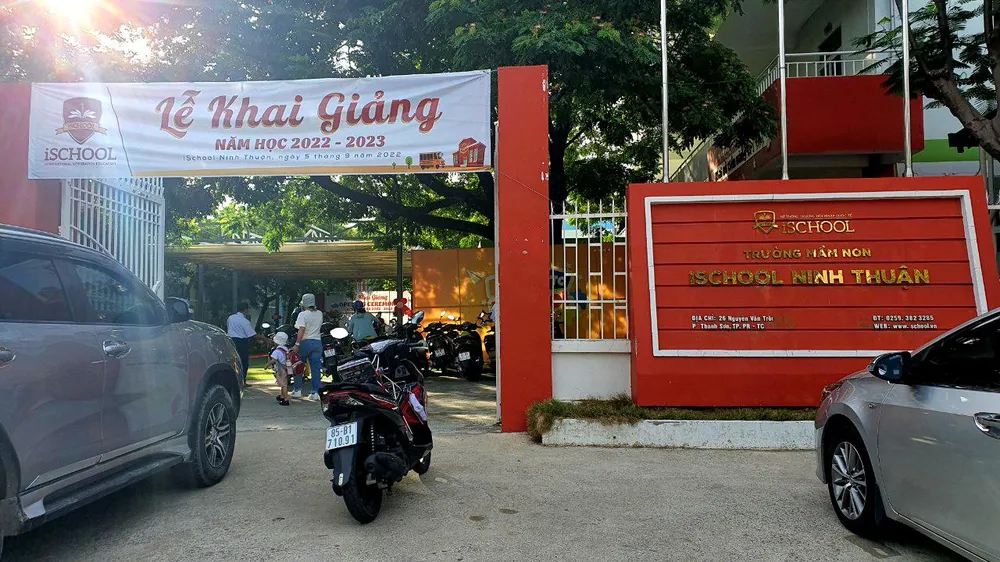 Trường Mầm non Ischool được thống nhất hoạt động đến tháng 9-2022. Ảnh: HH