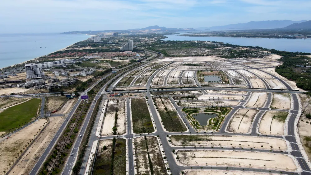 Đô thị mới Cam Lâm mục tiêu sẽ trở thành mục tiêu phát triển đô thị sân bay. Ảnh: HH. Đô thị mới Cam Lâm mục tiêu sẽ trở thành mục tiêu phát triển đô thị sân bay. Ảnh: HH.