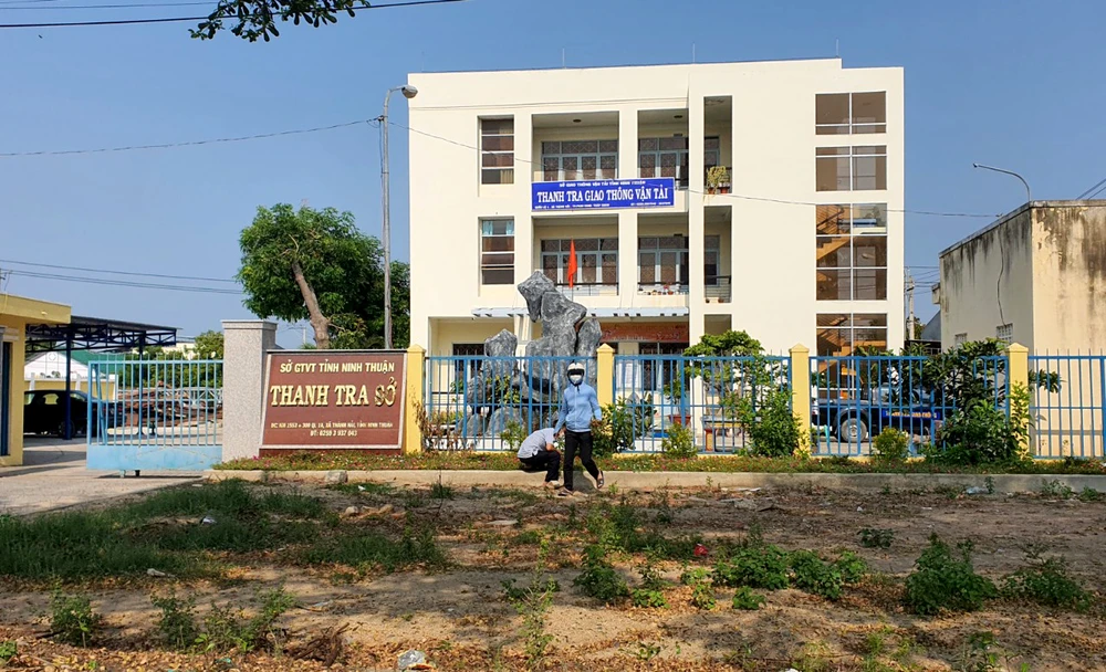Trụ sở TTGT tỉnh Ninh Thuận. Ảnh: HH.