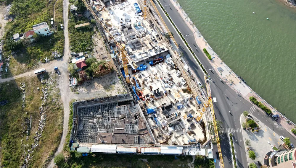 Dự án Khu dân Cồn Tân Lập vẫn chưa hình thành. Ảnh: H.H