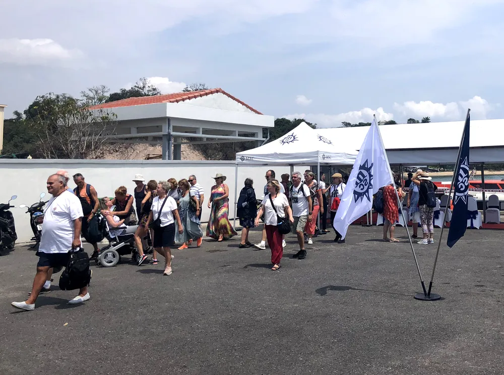 Khánh Hòa đã đón 5 tàu biển du lịch quốc tế từ đầu năm 2023. Ảnh: D.L