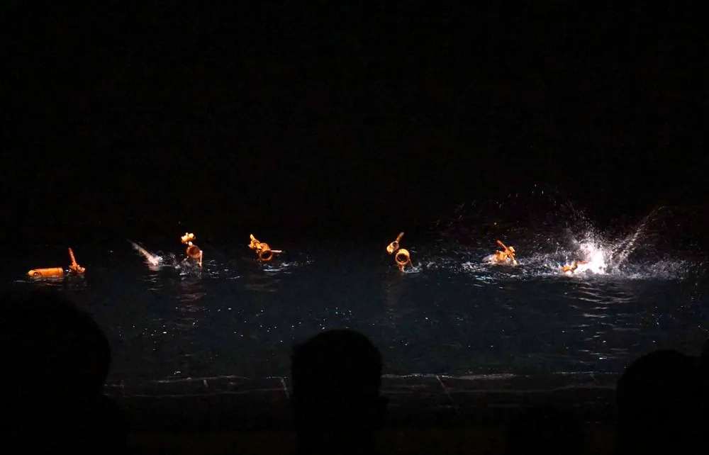 Một show diễn tại Nhà hát Đó. Ảnh: H.H Một show diễn tại Nhà hát Đó. Ảnh: H.H