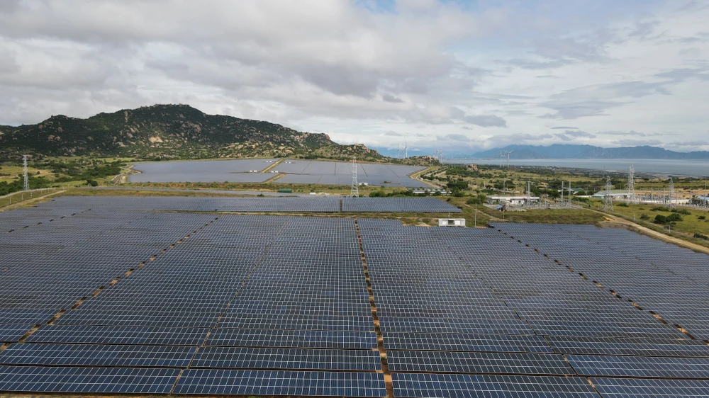 Đến năm 2030, Ninh Thuận có quy mô công suất tích lũy đạt khoảng 11.800 MW. Ảnh: H.H