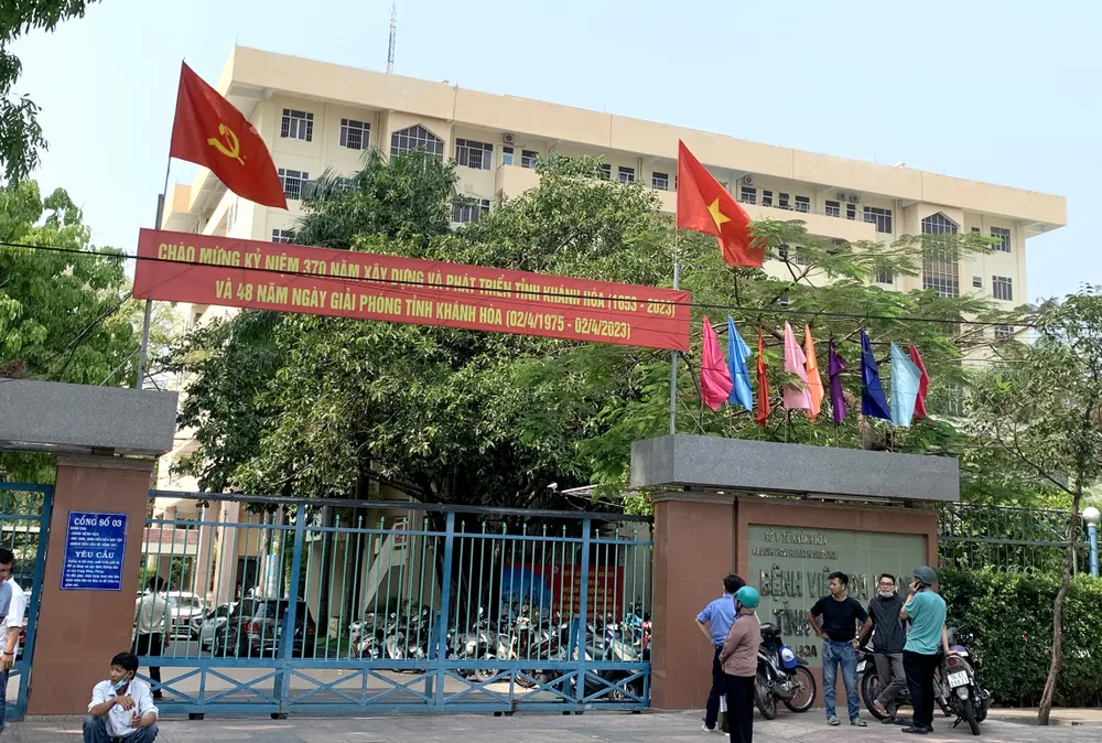 Bệnh viện Đa khoa tỉnh Khánh Hòa hiện có quy mô 1.200 giường. Ảnh: C.T