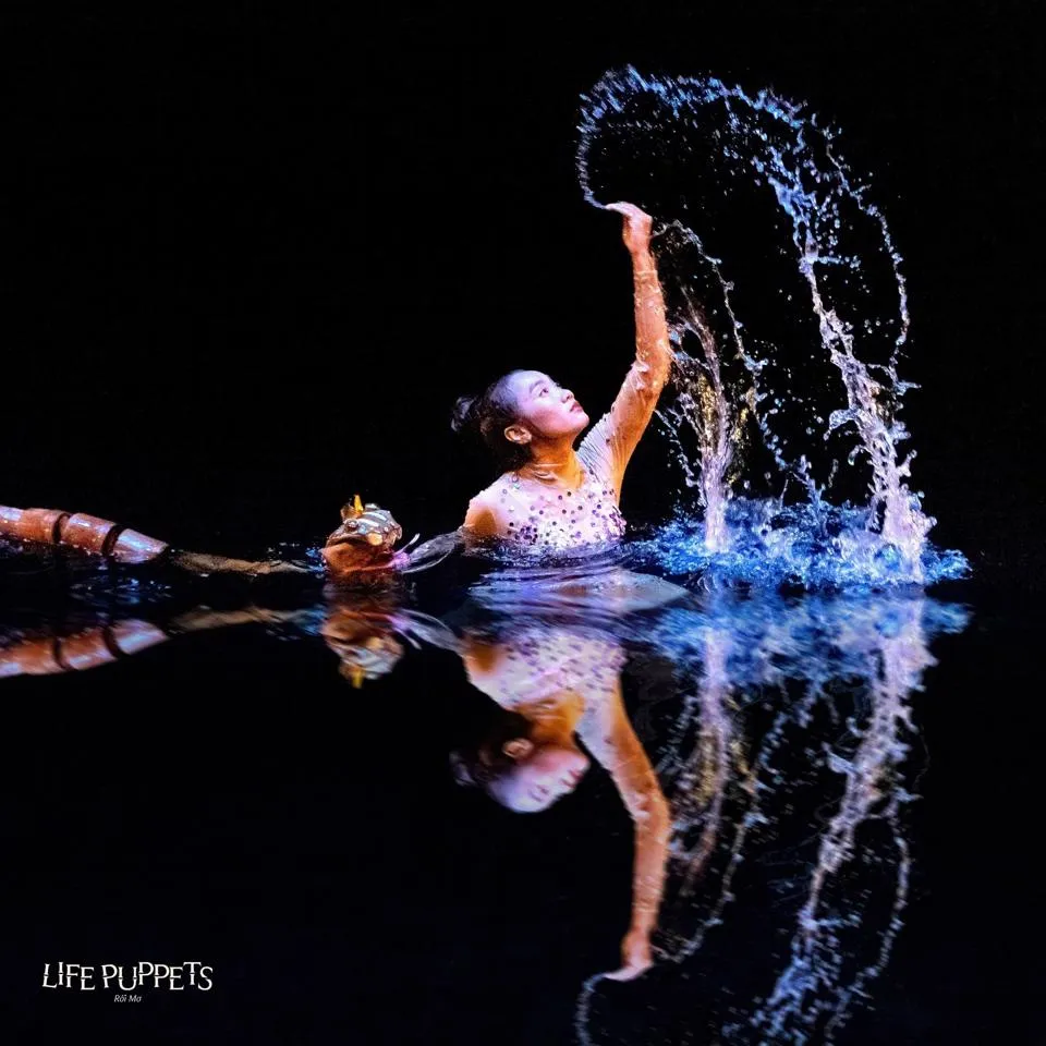 Show diễn Rối Mơ của Nhà hát Đó đang hút khách. Ảnh: KDI