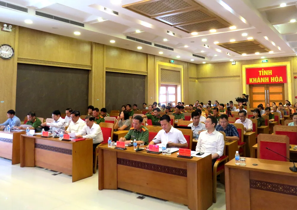 Khánh Hòa tổ chức hội nghị triển khai Đề án 06. Ảnh: C.T Khánh Hòa tổ chức hội nghị triển khai Đề án 06. Ảnh: C.T