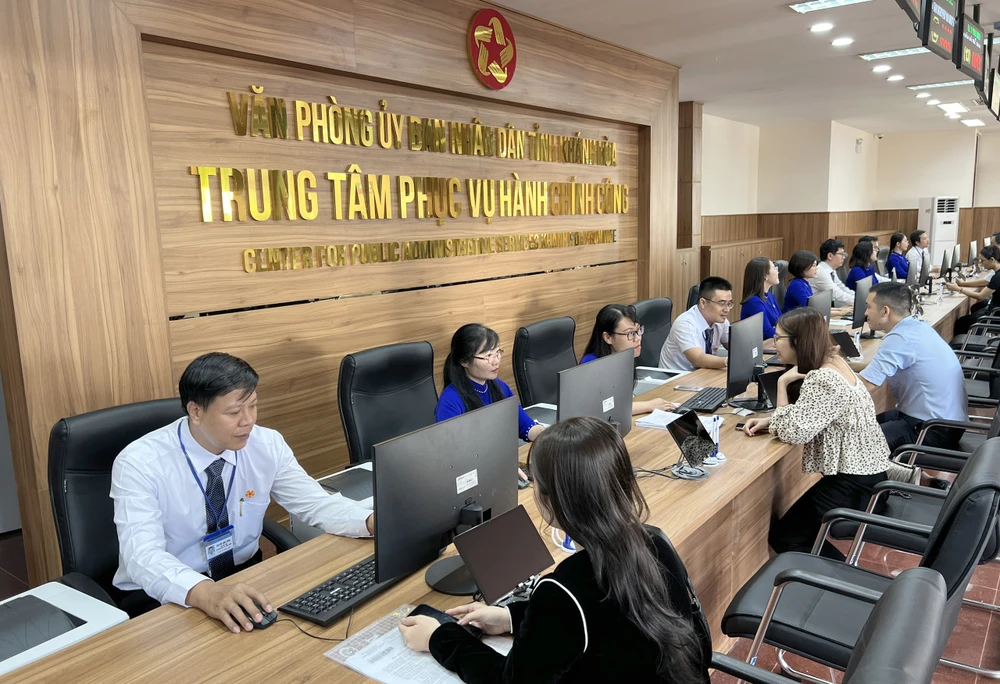 Trung tâm sẽ tiếp nhận, giải quyết thủ tục hành chính của 21 cơ quan trực thuộc UBND tỉnh Khánh Hòa. Ảnh: Đ.T trung-tam-hanh-chinh-cong.jpg