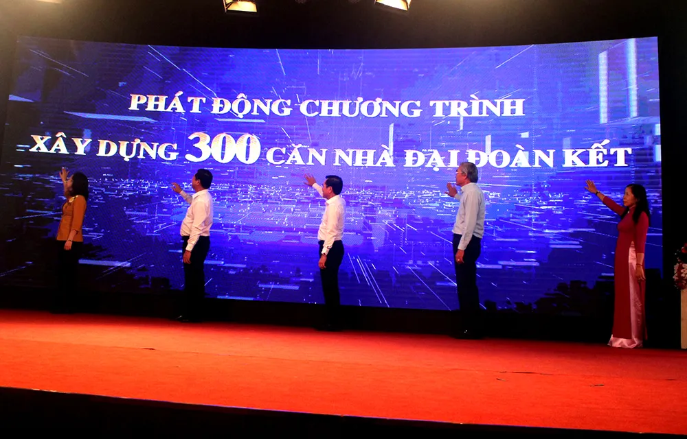 Ninh Thuận phấn đấu vận động xây dựng 300 căn nhà cho người nghèo chào mừng Đại hội MTTQVN tỉnh Ninh Thuận nhiệm kỳ 2024-2029. Ảnh: L.T ninh thuận.jpg