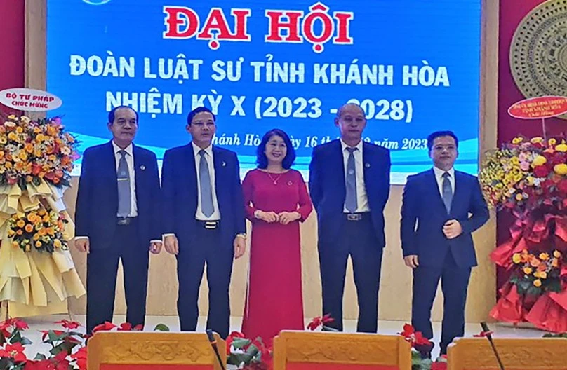ban chủ nhiệm mới đoàn luật sư Khánh Hòa