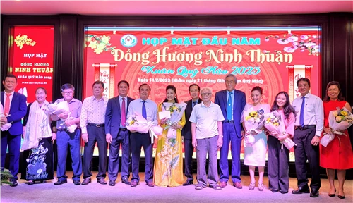 Ninh Thuận họp mặt đồng hương hàng năm tại TP.HCM. Ảnh: PHẠM TRÍ ninh thuận.jpg