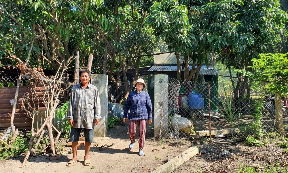 Thửa đất gia đình ông Hồ Văn Tài sử dụng hơn 20 năm bị cấp giấy chứng nhận quyền sử dụng đất cho người khác bán. Ảnh: H.H huyện vạn ninh.jpg
