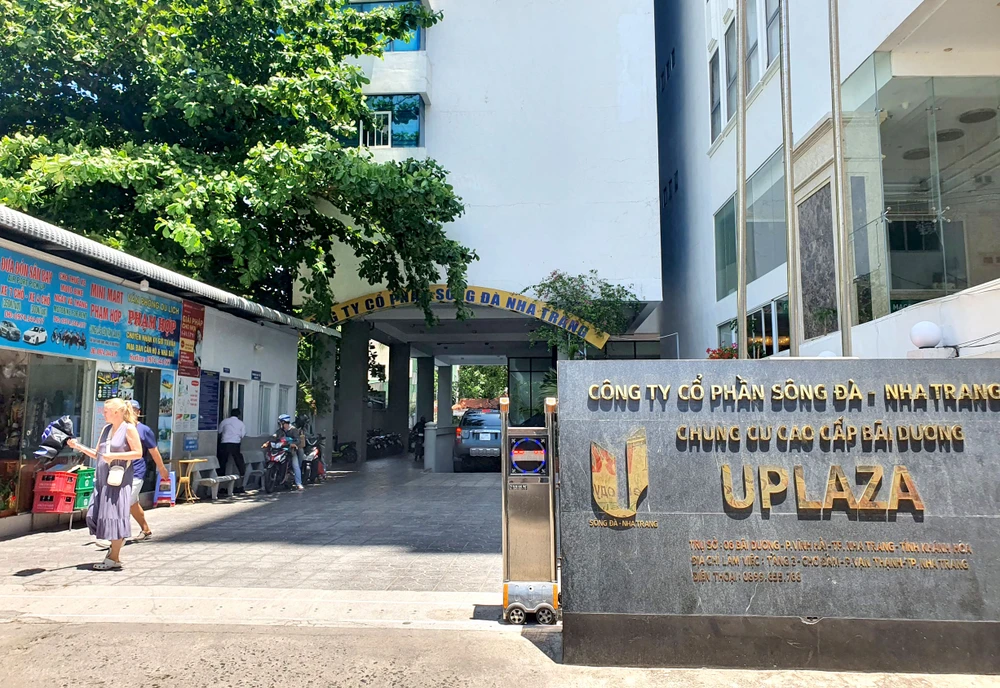Chung cư Sông Đà Nha Trang tại đường Bãi Dương, TP Nha Trang. Ảnh: T.T kinh phí bảo trì chung cư.jpg