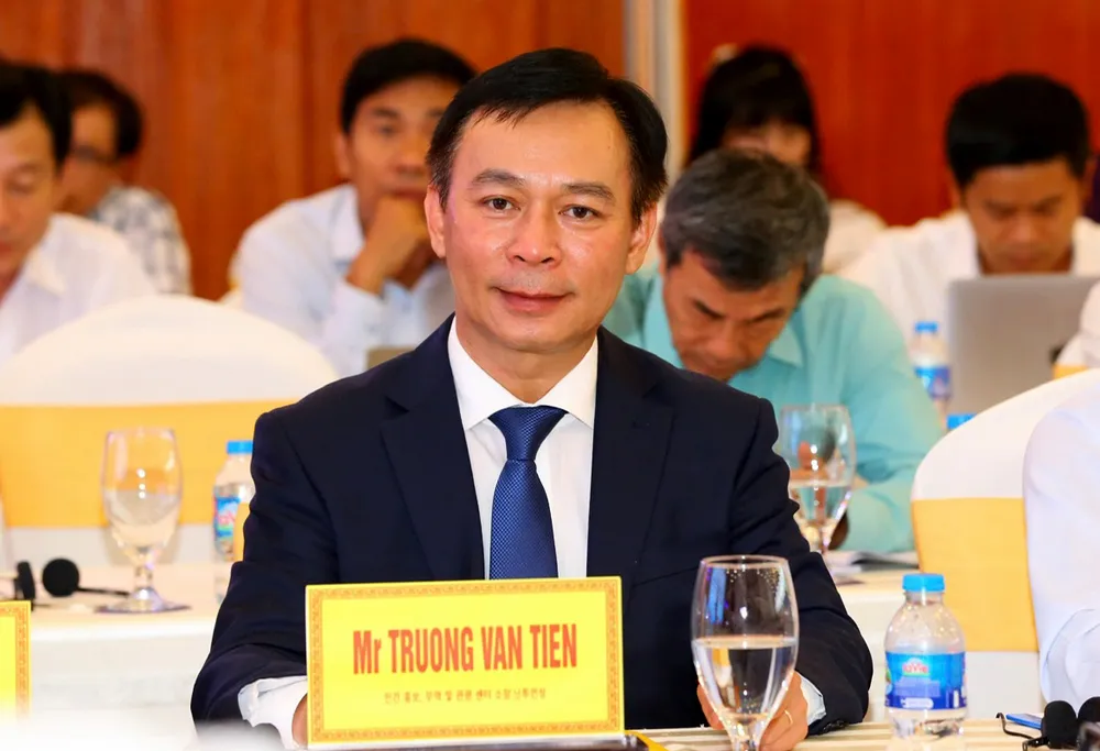 Ông Trương Văn Tiến, Giám đốc Trung tâm Xúc tiến đầu tư- thương mại và du lịch tỉnh Ninh Thuận. Ảnh: H.H xúc tiến đầu tư 4.jpg