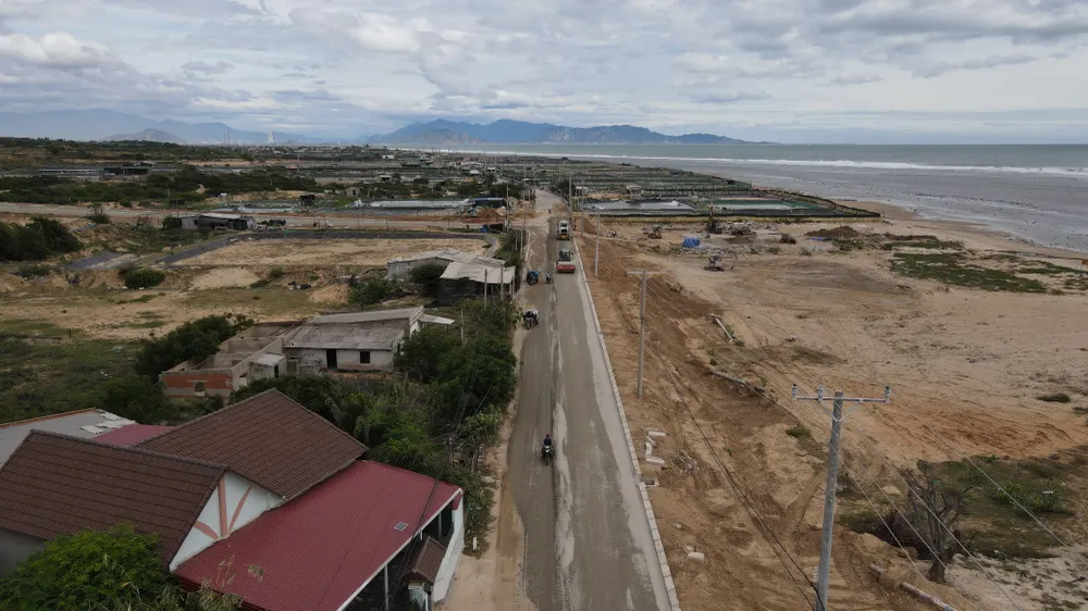 Ninh Thuận thu hồi hơn 48 ha đất tại xã Phước Dinh. Ảnh: H.H DJI_0984.JPG