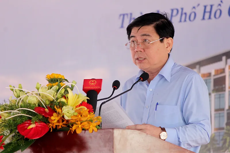 Chủ tịch UBND TP.HCM Nguyễn Thành Phong 