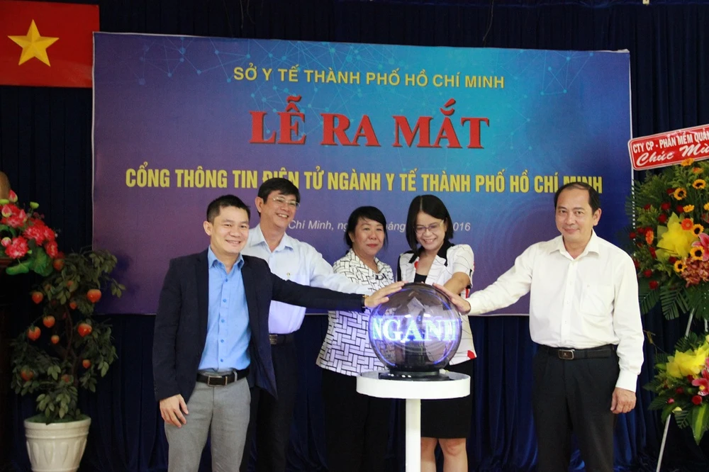 Ra mắt cổng thông tin điện tử ngành y tế TP.HCM ảnh 2 Ra mắt cổng thông tin điện tử ngành y tế TP.HCM ảnh 2