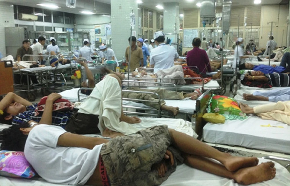 Gần 1.000 trường hợp cấp cứu trong ba ngày nghỉ lễ ảnh 1 Gần 1.000 trường hợp cấp cứu trong ba ngày nghỉ lễ ảnh 1