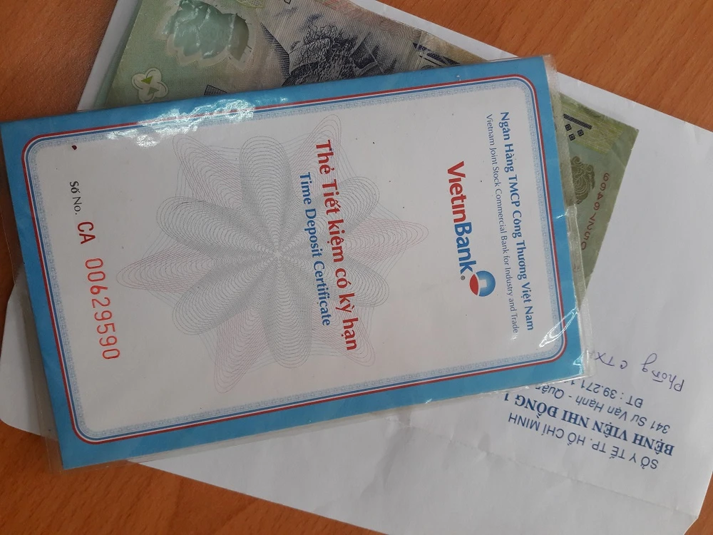 Bé Tiến Phước đã ra viện với số tiết kiệm 110 triệu ảnh 2