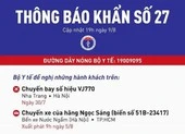 Thông báo khẩn của Bộ Y tế đêm 9-8