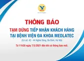 Thêm 1 bệnh viện tại Hà Nội ngưng tiếp nhận bệnh nhân 