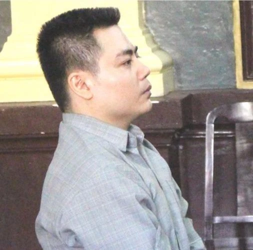 Bị cáo Lực tại phiên xử