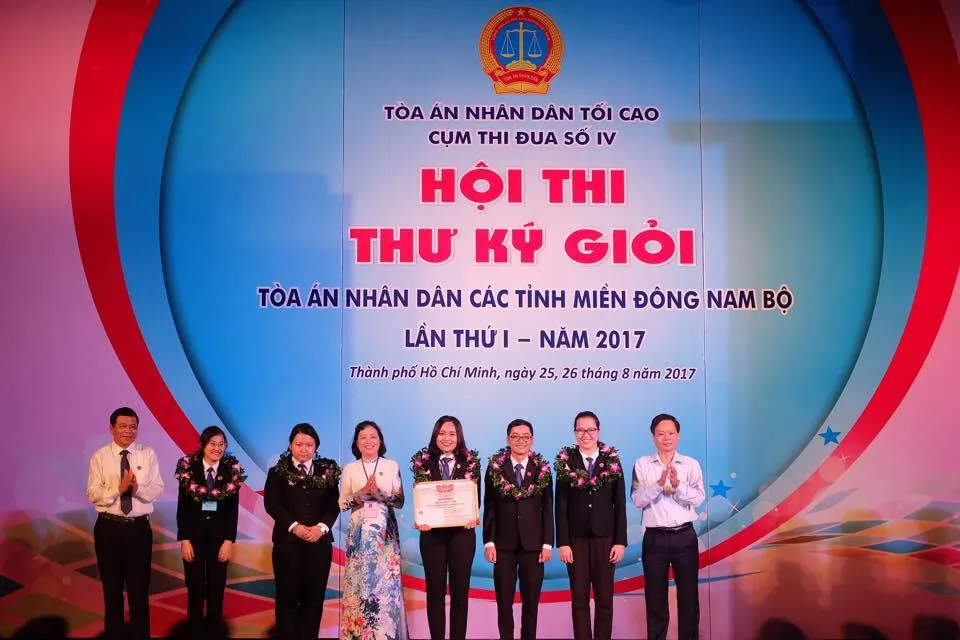 TAND TP.HCM đoạt giải nhất Hội thi Thư ký giỏi ảnh 3