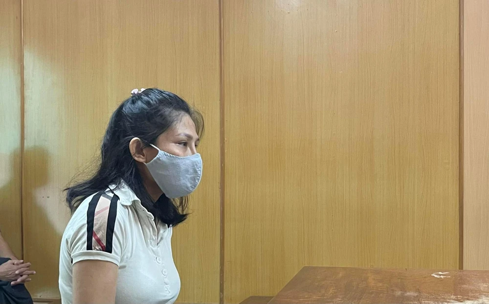 Bị cáo Nguyễn Ngọc Hải Băng. Ảnh: HOÀNG YẾN